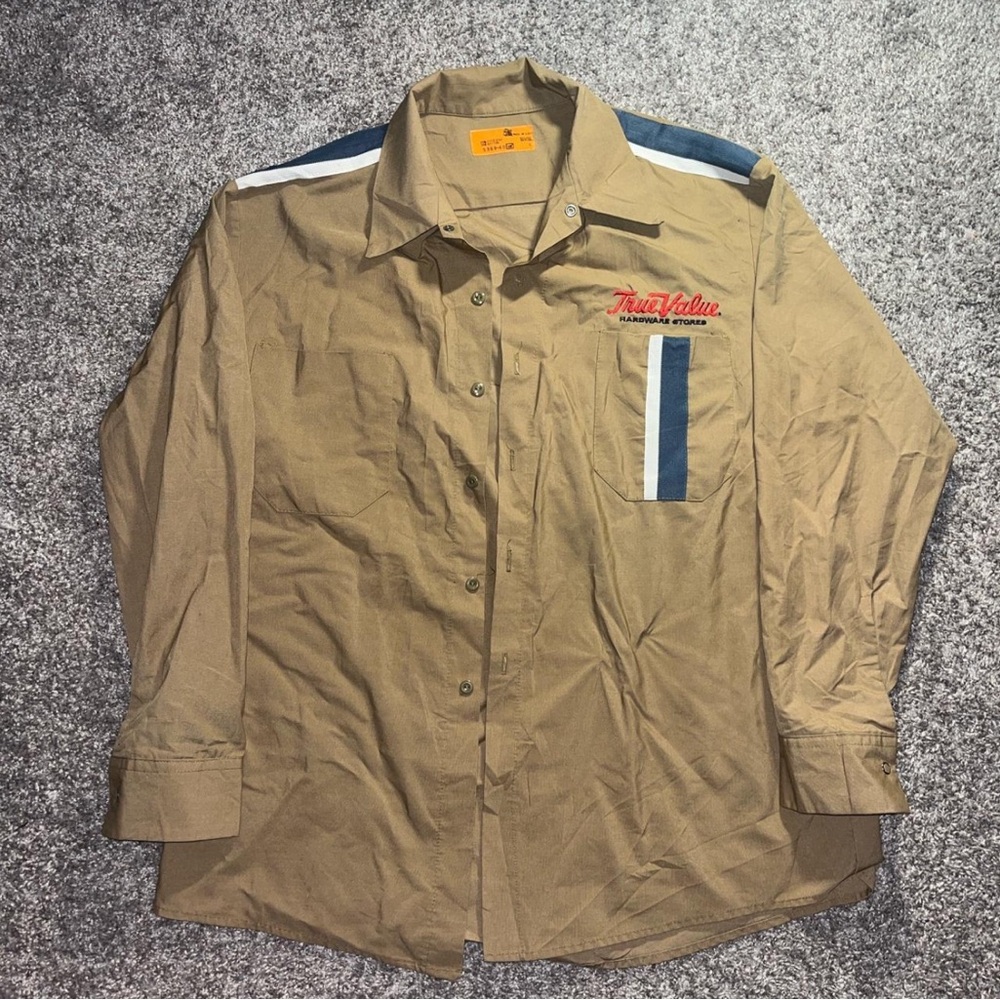 Vintage Hardware Button Up Work Shirt